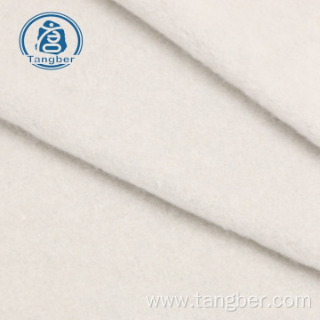 Knitted terry types plain fleece fabric for sweatershirts